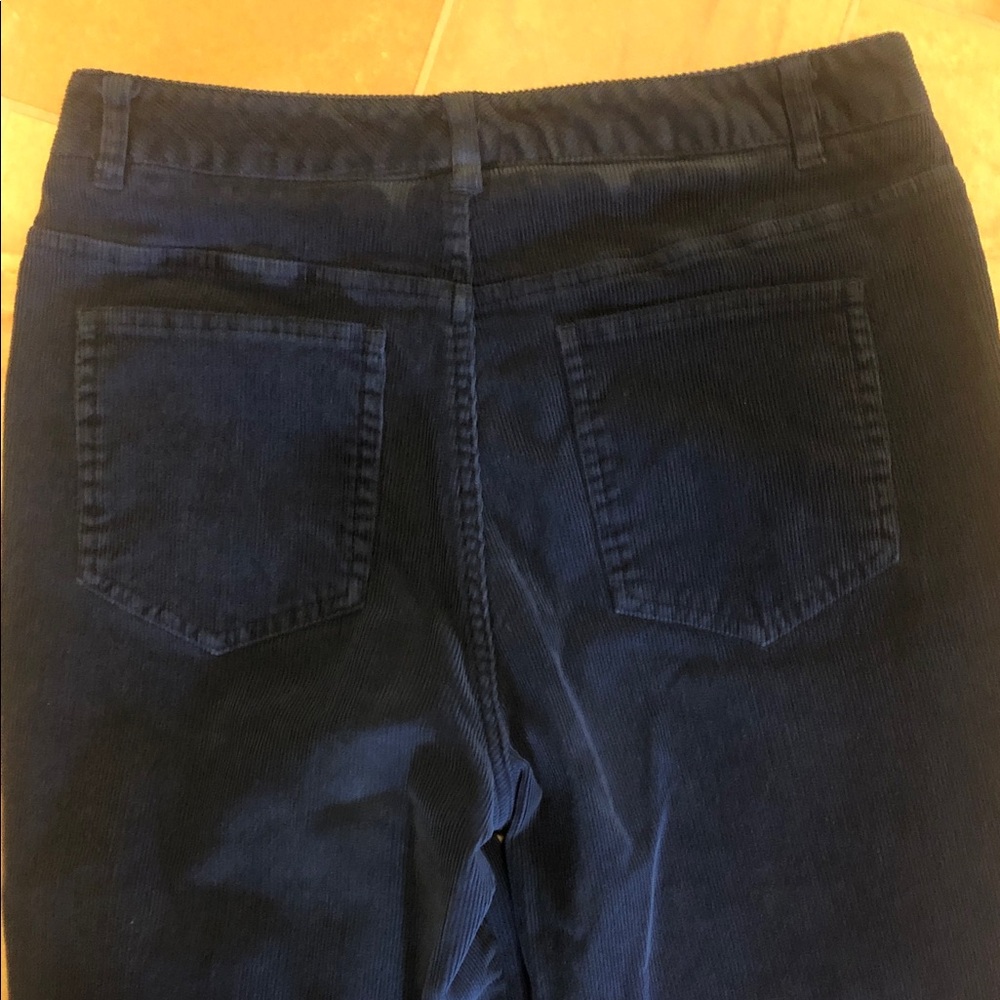 Appleseed's Women’s grass Dark Blue Corduroy Pants - Picture 5 of 5